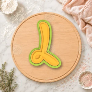 Disney Alphabet Letter L Cookie Cutter & Stamp