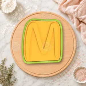 Disney Alphabet Letter M Cookie Cutter & Stamp