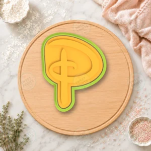 Disney Alphabet Letter P Cookie Cutter & Stamp