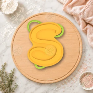 S 2 Cookie Cutter & Stamp