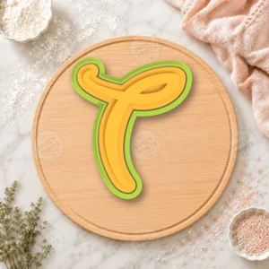 Disney Alphabet Letter T Cookie Cutter & Stamp