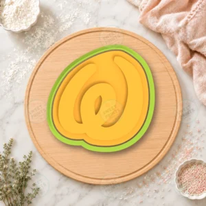 W Small Cookie Cutter & Stamp