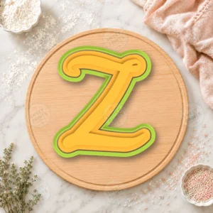 Disney Alphabet Letter Z Cookie Cutter & Stamp