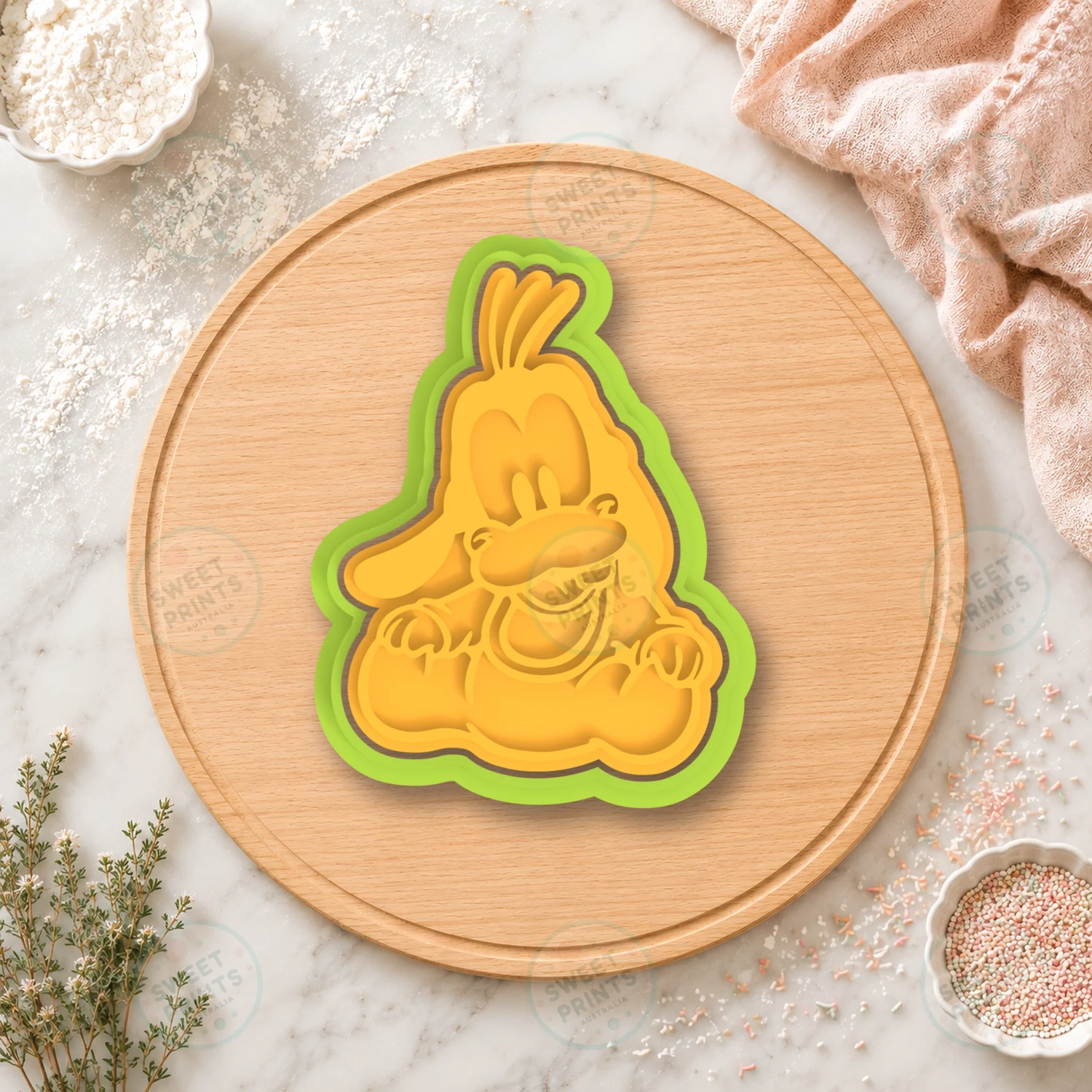 Goofy 1 Cookie Cutter & Stamp cookie cutter