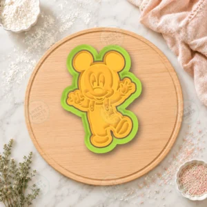 Mickey Cookie Cutter & Stamp