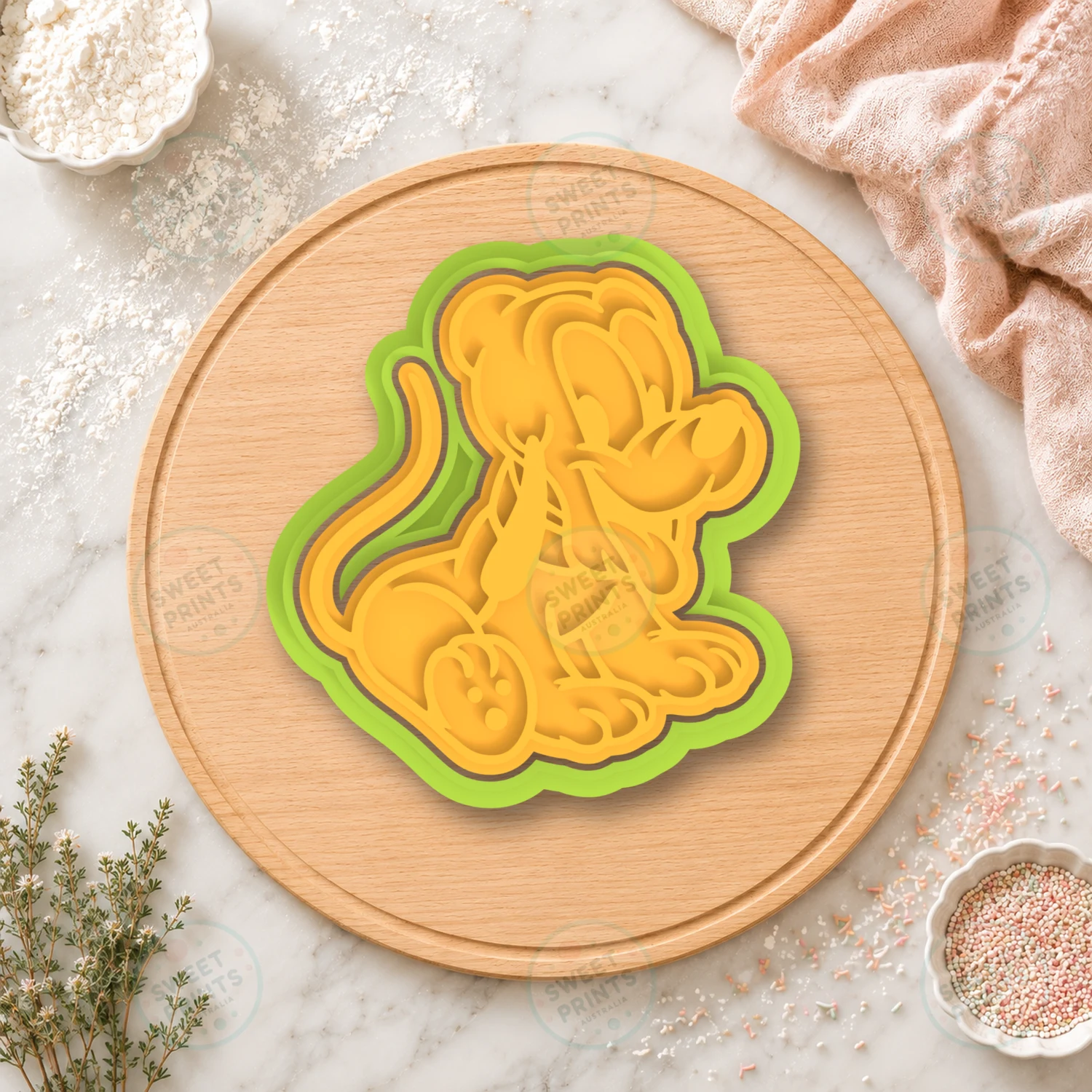 Pluto 1 Cookie Cutter & Stamp cookie cutter