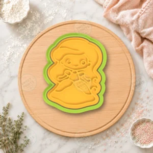 Ariel 1 Cookie Cutter & Stamp