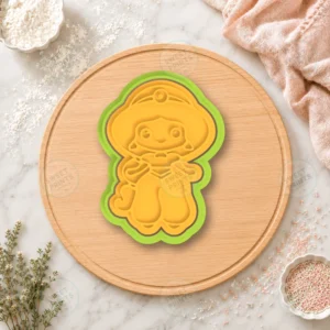 Jasmine 2 Cookie Cutter & Stamp