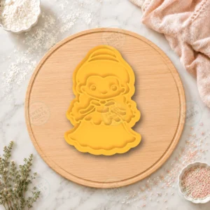 Belle Cookie Stamp