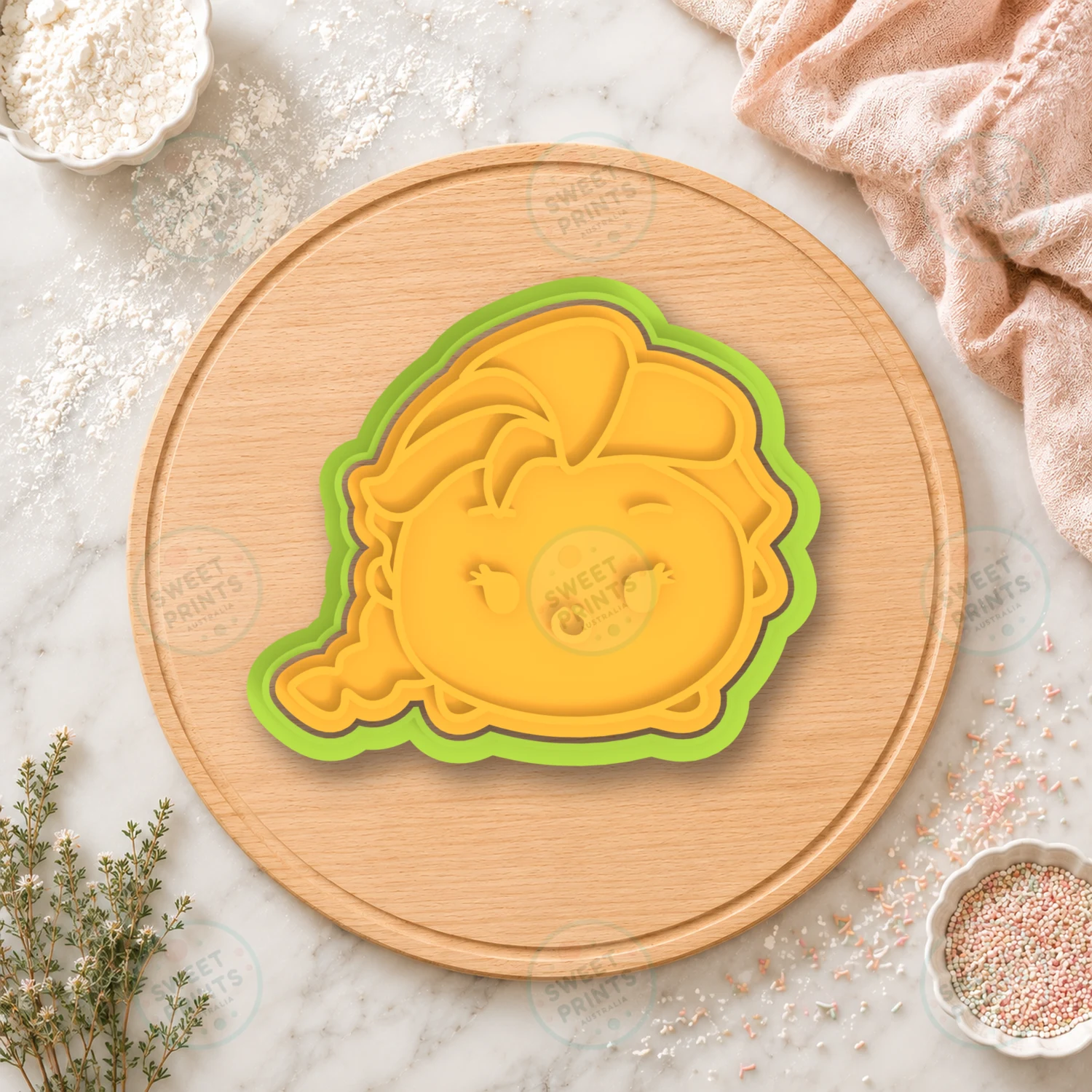 Elsa Tsum Tsum Cookie Cutter & Stamp cookie cutter