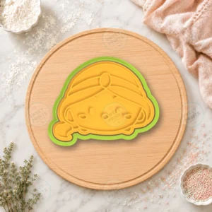 Jasmine 3 Cookie Cutter & Stamp