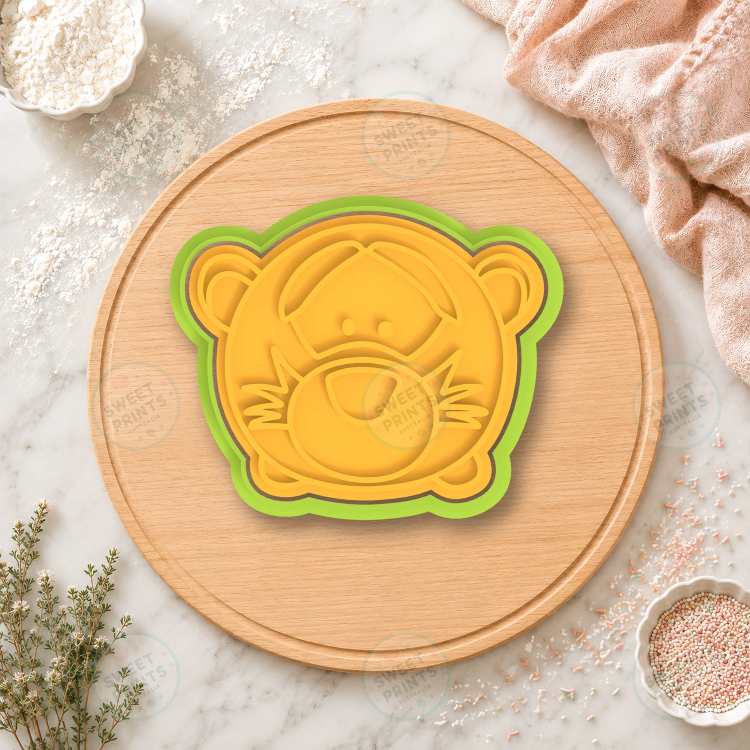 Tigger 1 Cookie Cutter & Stamp cookie cutter