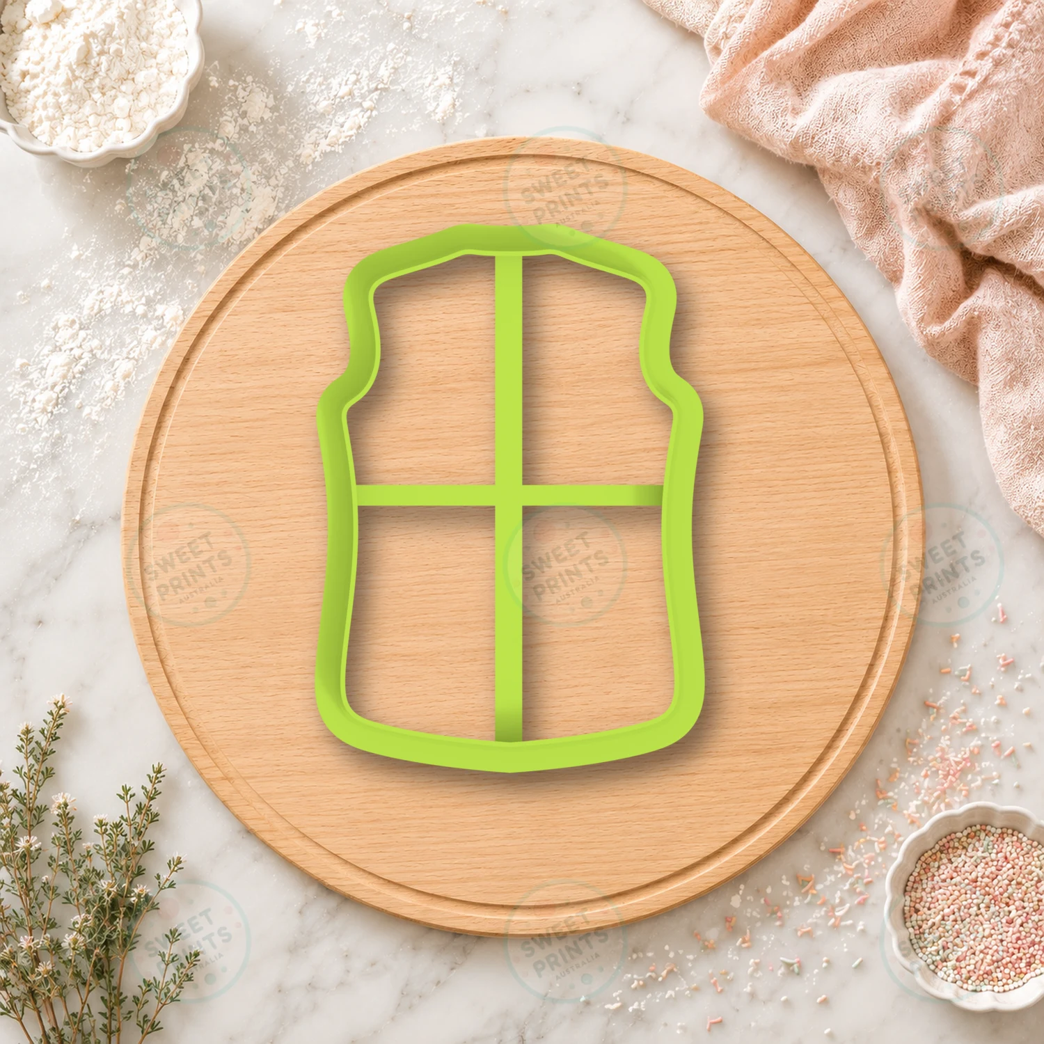 Docker Container Logo Cookie Cutter cookie cutter