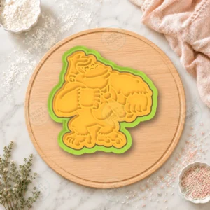 Donkey Kong Fist Pump Cookie Cutter & Stamp