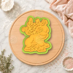 Donkey Kong and Diddy Kong Cookie Cutter & Stamp