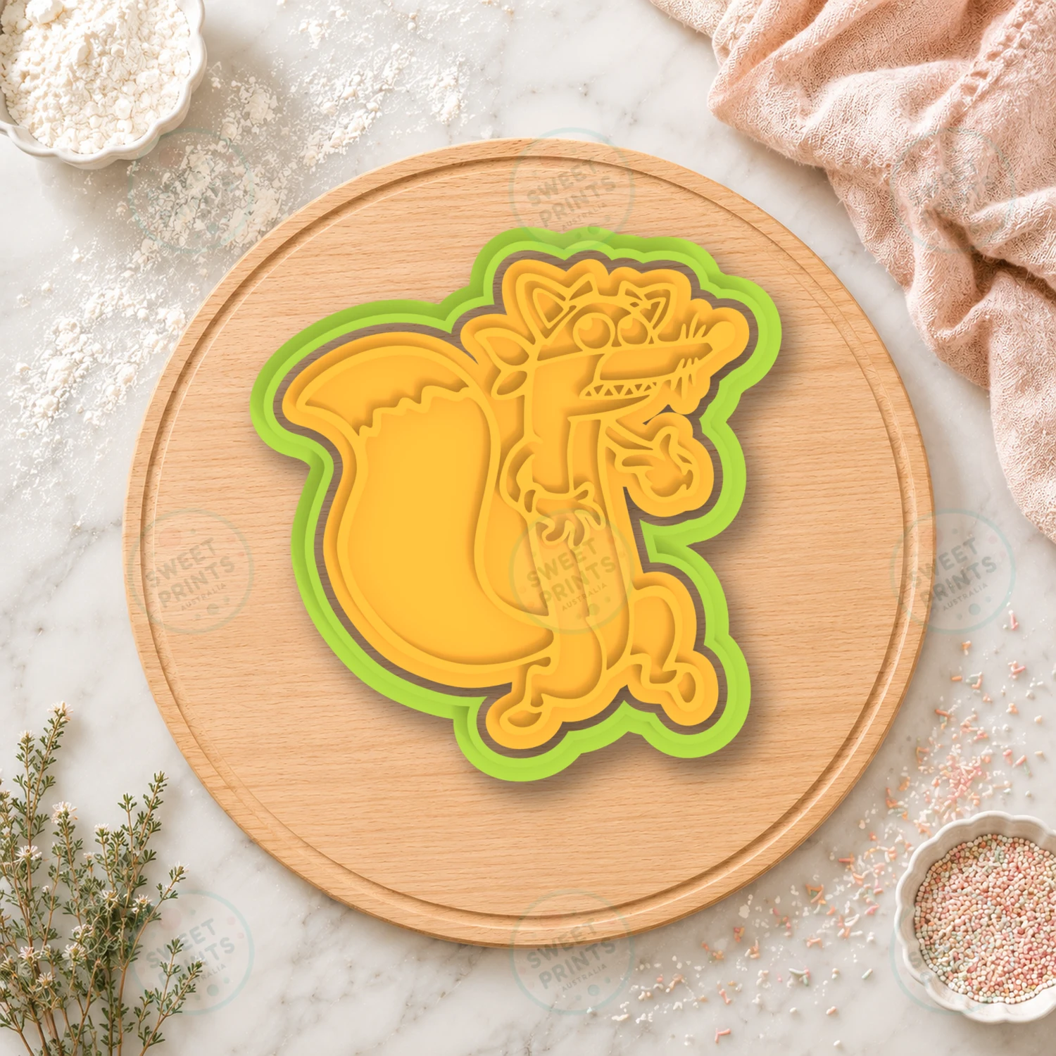 Swiper Cookie Cutter & Stamp cookie cutter