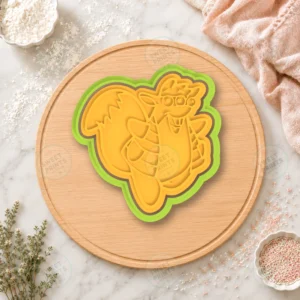 Tico Flying Squirrel Cookie Cutter & Stamp