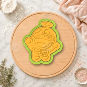 Doraemon Flying Cookie Cutter & Stamp