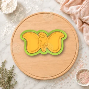 Dumbo Ears Spread Cookie Cutter & Stamp