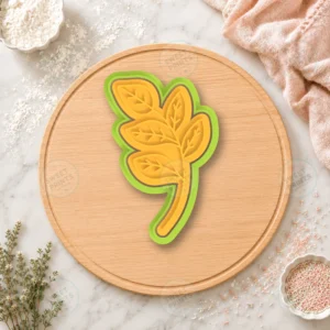Leaf Branch Cookie Cutter & Stamp