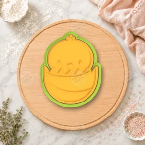 Hatching Chick Cookie Cutter & Stamp