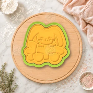 Bunny with Floppy Ears Cookie Cutter & Stamp