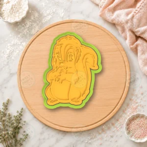 Squirrel Cookie Cutter & Stamp