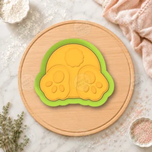 Easter Rabbit Tail Cookie Cutter & Stamp