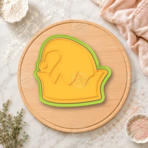 Elf Hat 2 Cookie Cutter & Stamp