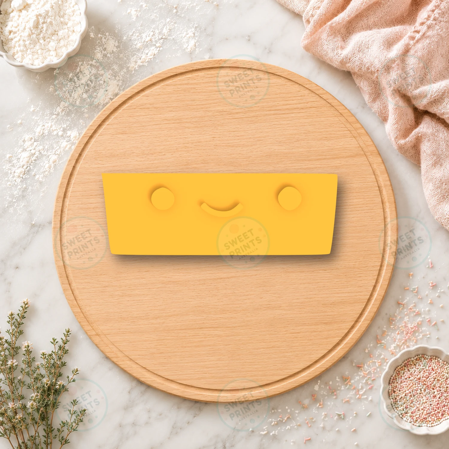 Happy Eyes 1 Cookie Stamp cookie cutter
