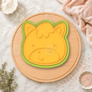Horse Face 2 Cookie Cutter & Stamp