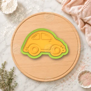 Classic Car Cookie Cutter & Stamp