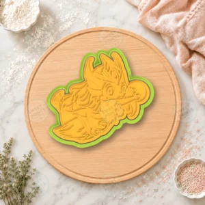 Fantasy Fox Dragon Character Cookie Cutter & Stamp