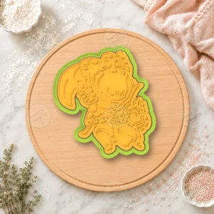 Fantasy Armored Warrior Cookie Cutter & Stamp