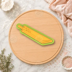 Fantasy Dagger Cookie Cutter & Stamp