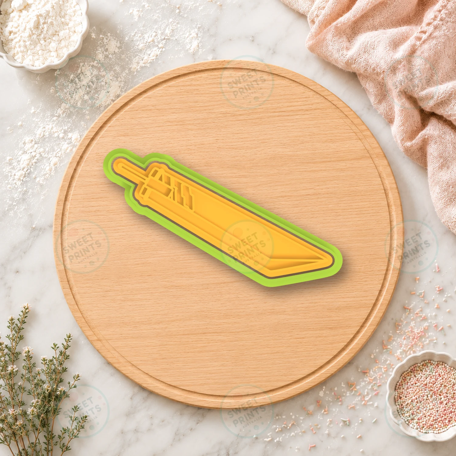 Fantasy Dagger Cookie Cutter & Stamp cookie cutter