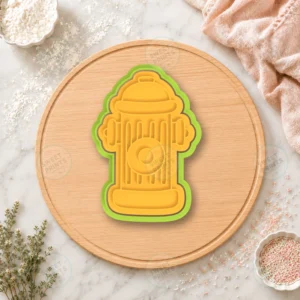 Fire Hydrant Cookie Cutter & Stamp
