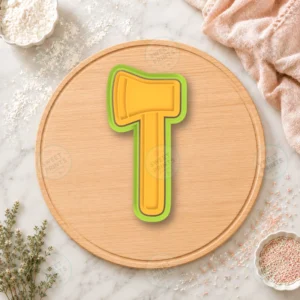 Fire Axe Cookie Cutter & Stamp