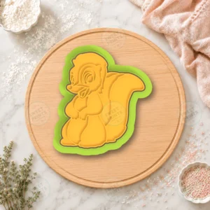 Fleur Cookie Cutter & Stamp