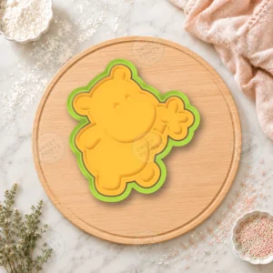 Hippo With Wings Cookie Cutter & Stamp