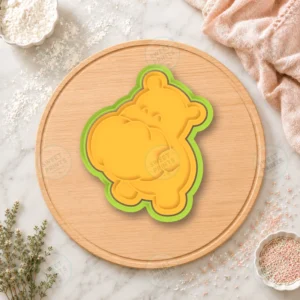 Sleeping Hippo Cookie Cutter & Stamp