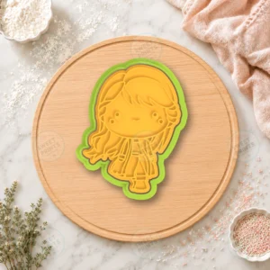 Anna Full Body Cookie Cutter & Stamp