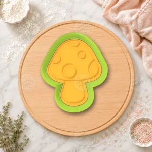 Mushroom 1 Cookie Cutter & Stamp