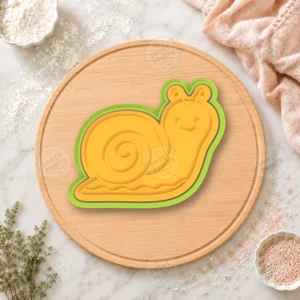 Snail 1 Cookie Cutter & Stamp
