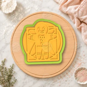Gingerbread Man 6 Cookie Cutter & Stamp