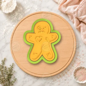 Gingerbread Man 7 Cookie Cutter & Stamp