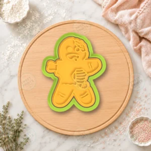 Gingerbread Man 8 Cookie Cutter & Stamp