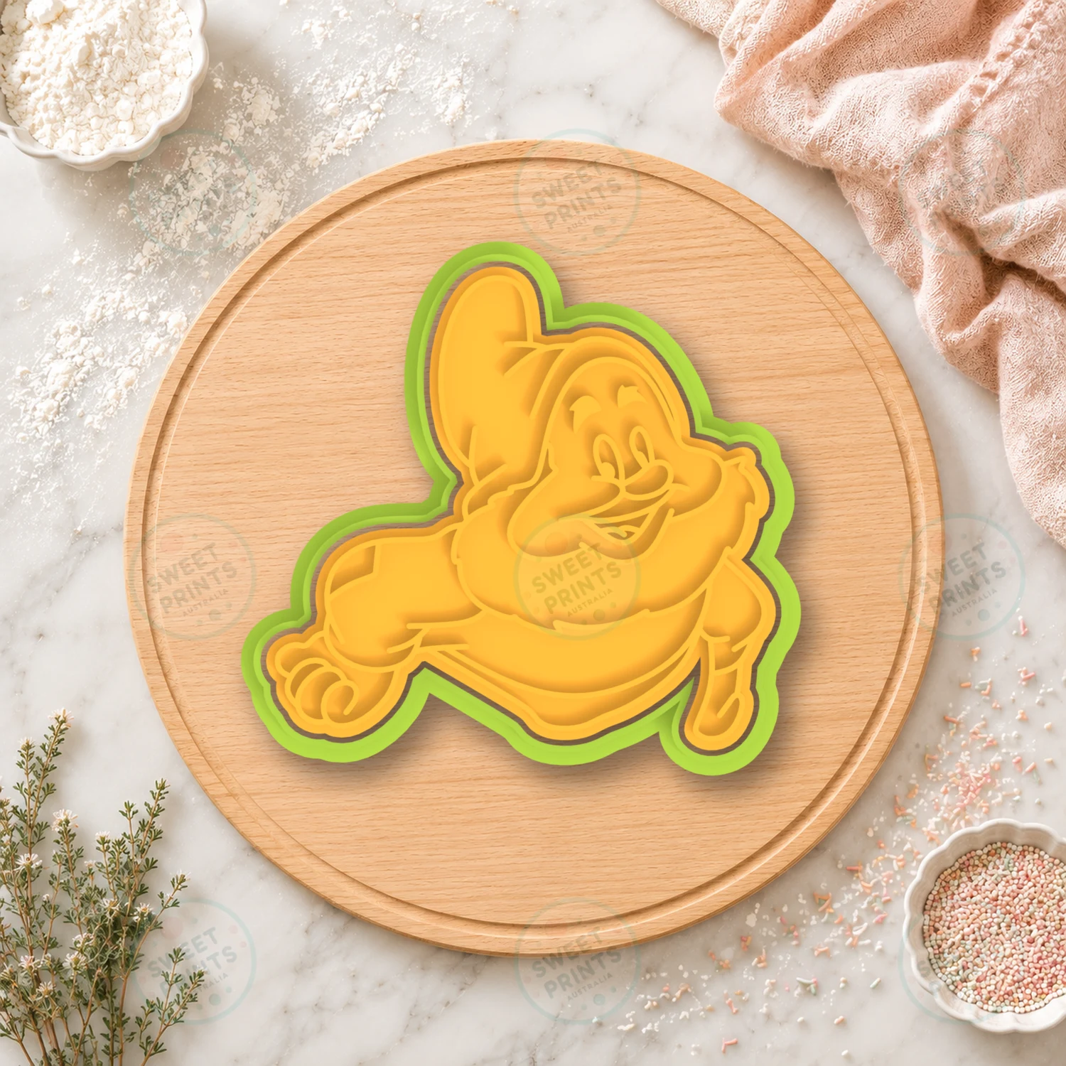 Doc Dwarf Cookie Cutter & Stamp cookie cutter