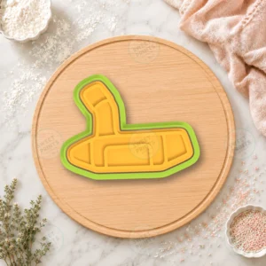 Golf Putter Cookie Cutter & Stamp