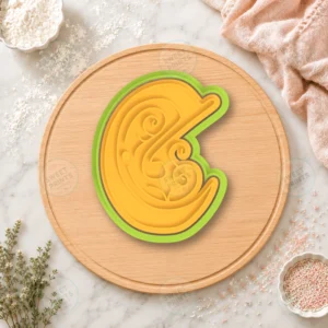 Gothic Letter C Cookie Cutter & Stamp